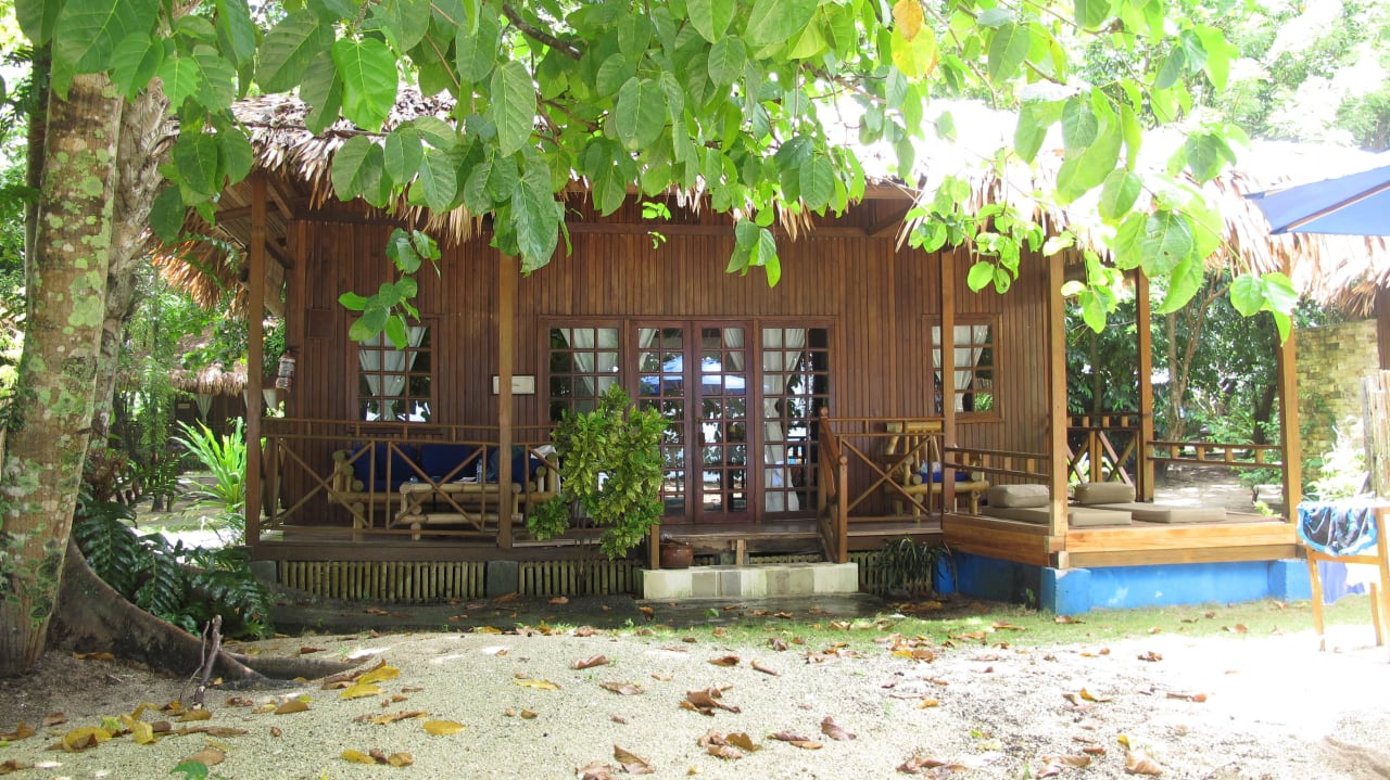 Strandbungalow von Außen Hotel Siladen Resort & Spa