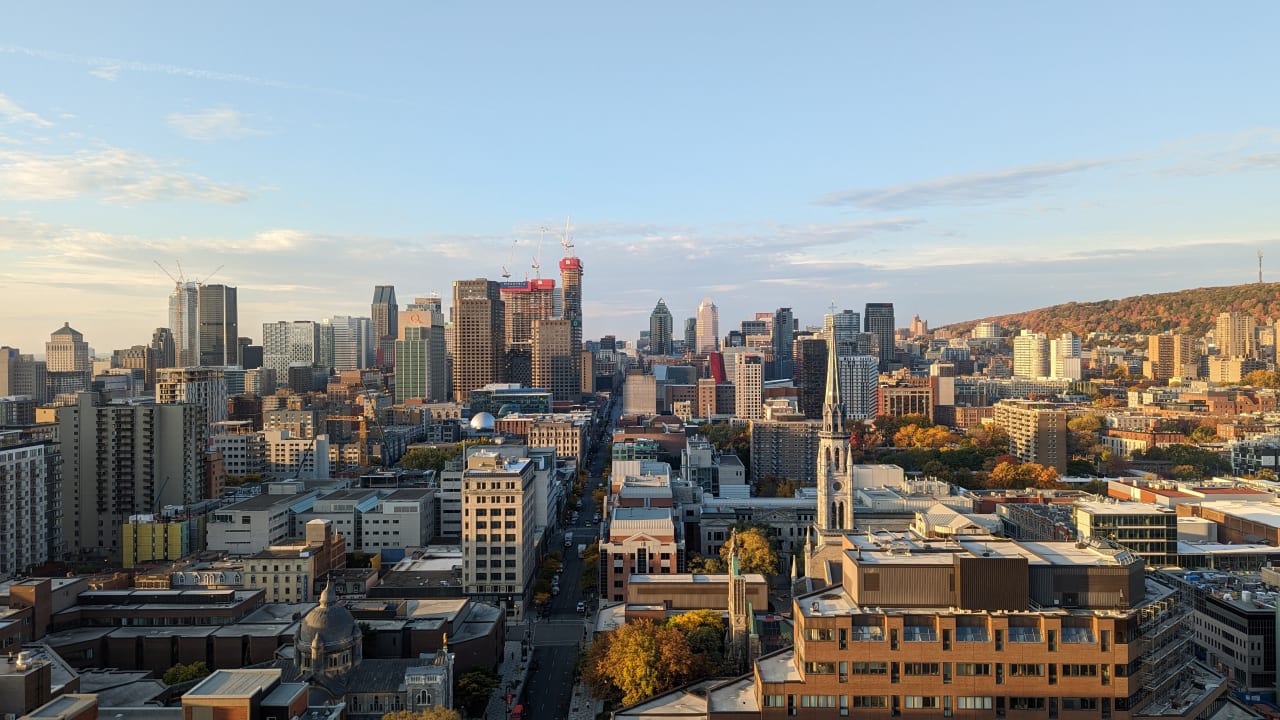 Ausblick Hyatt Place Montreal Downtown