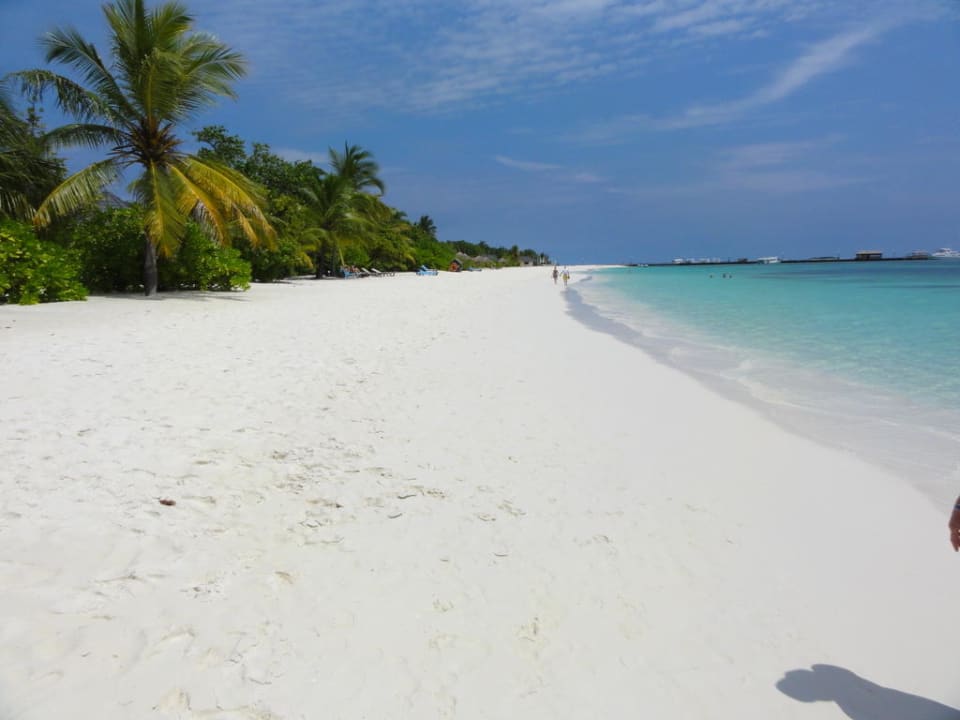 Südseite Strand Jacuzzi Beach Villen Kuredu Island Resort & Spa