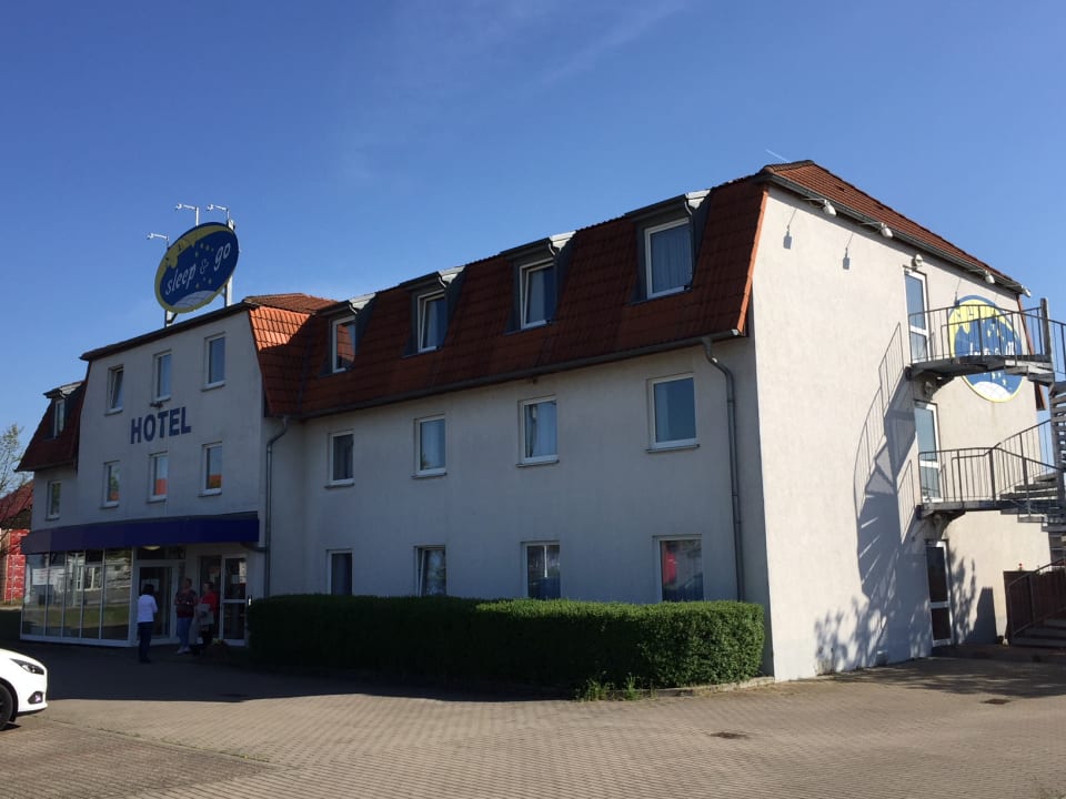 Außenansicht Regiohotel Salzland Schönebeck