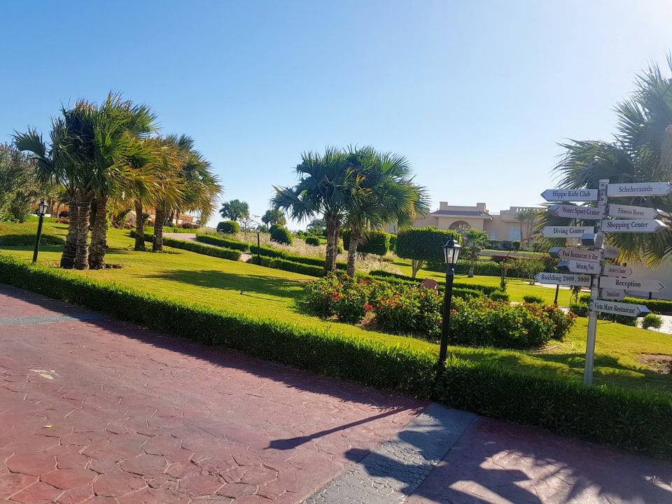 Gartenanlage Cleopatra Luxury Resort Makadi Bay
