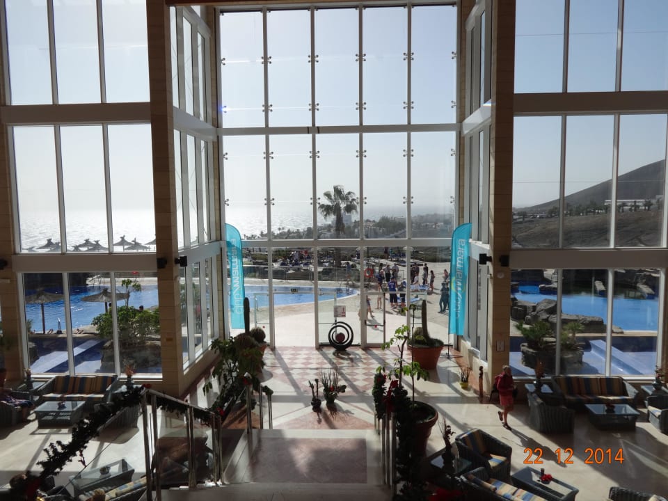 Widok z recepcji AluaVillage Fuerteventura