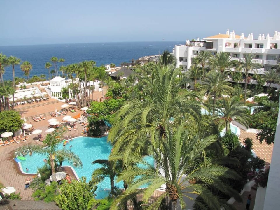 Poolanlage von oben Dreams Jardín Tropical