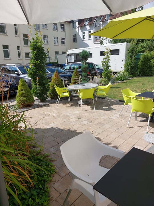 Gartenanlage City Hotel ApartM3 am Park