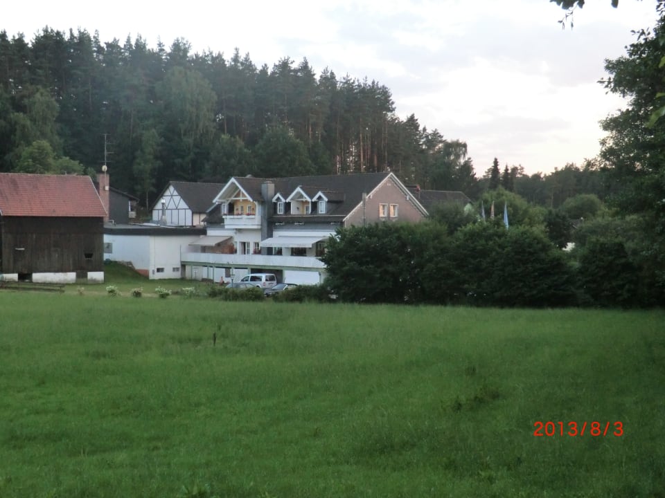 Blick auf Hotel Waldhotel Bächlein