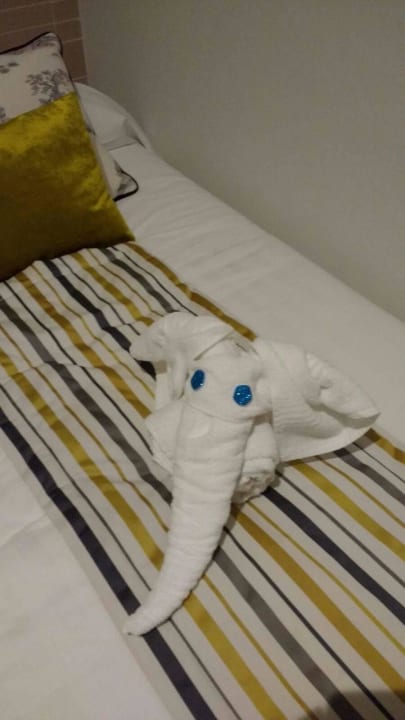 Kreative Handtuchvariante MC San Agustín