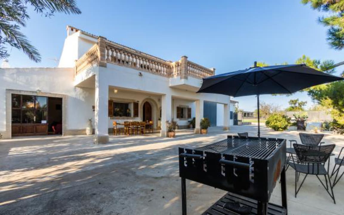 Außenansicht Ferienhaus Can Cama Rotja