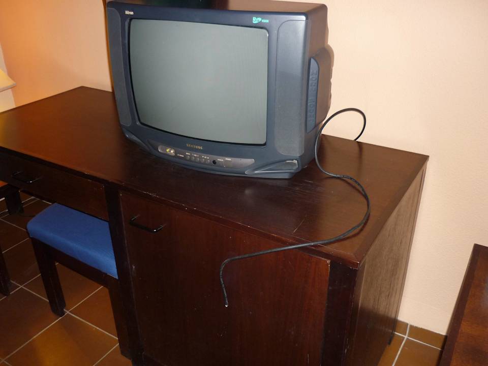 Nein, dieser TV ist nicht kaputt..... Sol Hicacos Varadero