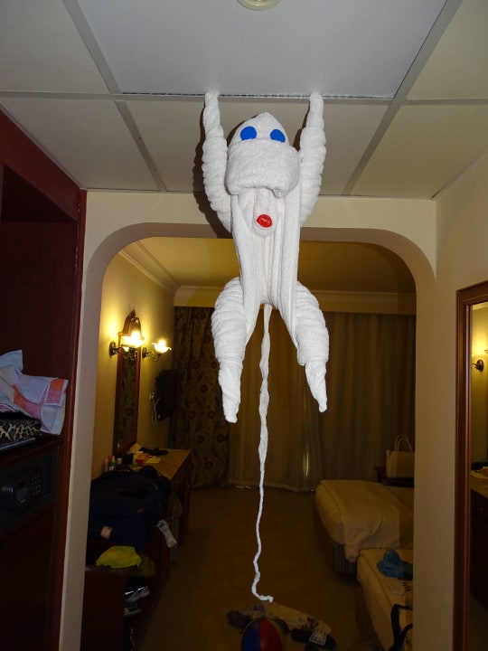 Das Personal ließ sich immer was einfallen Titanic Beach Spa & Aqua Park