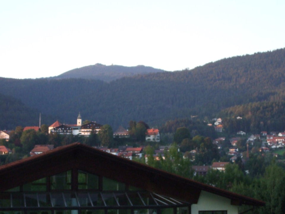 Blick auf Bodenmais Riederin Hotel & Chalets