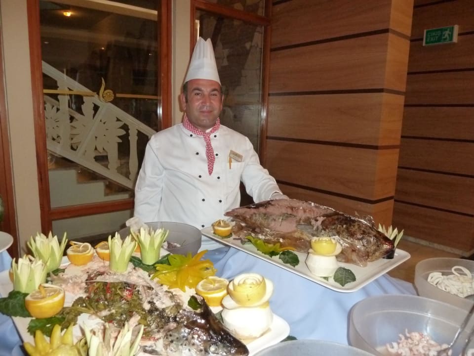 Der leckere Fisch Hotel Defne Garden