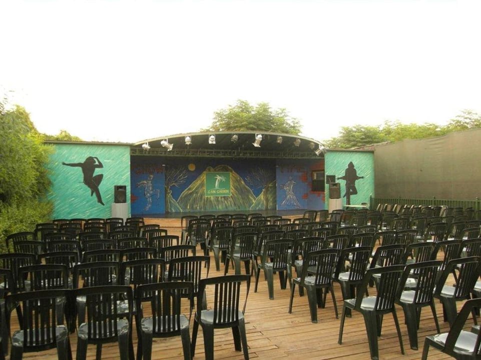 die Showbühne Can Garden Beach