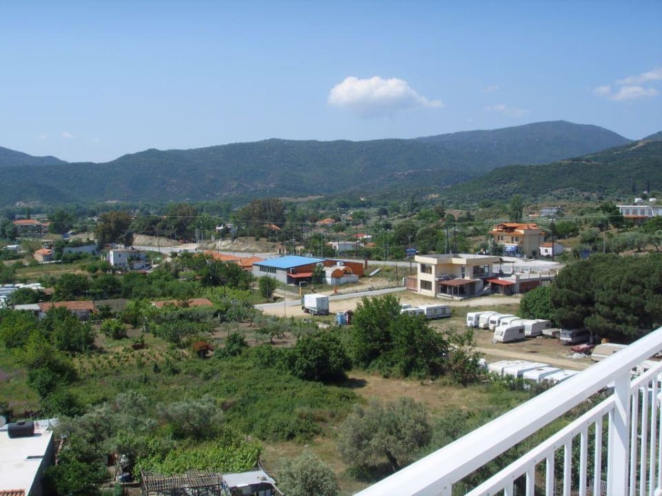 Ausblick aufs Hinterland Haus Despina