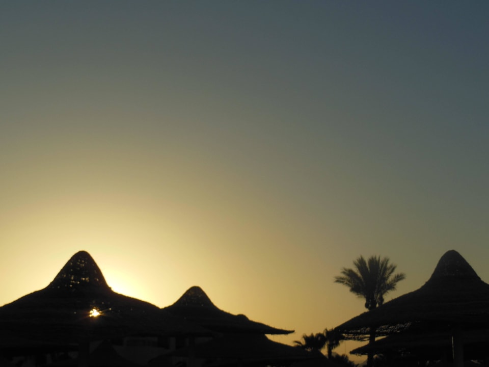 Zachód słońca Regency Plaza Aqua Park & Spa