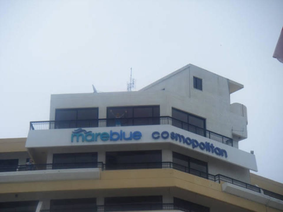 Wygląd budynku głównego od strony ogrodu Sol Cosmopolitan Rhodes