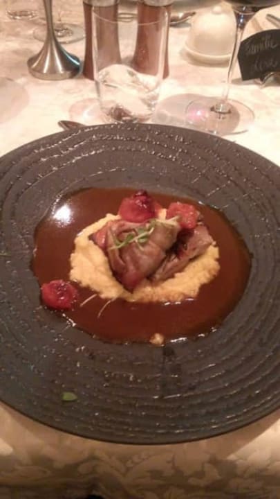 Glówne danie Hotel Alpvita Piz Tasna