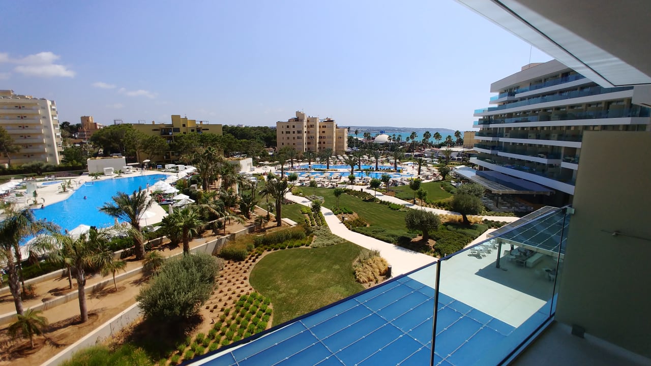Ausblick Hipotels Gran Playa De Palma