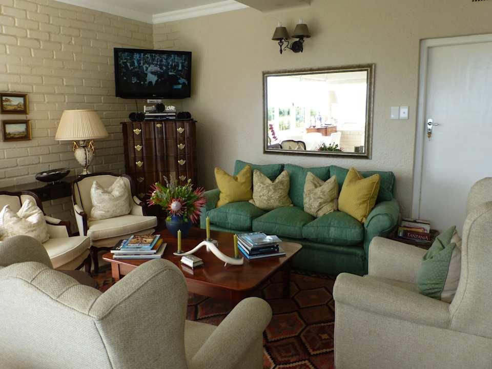 Sitzecke im Frühstücksraum Hermanus Beach Villa