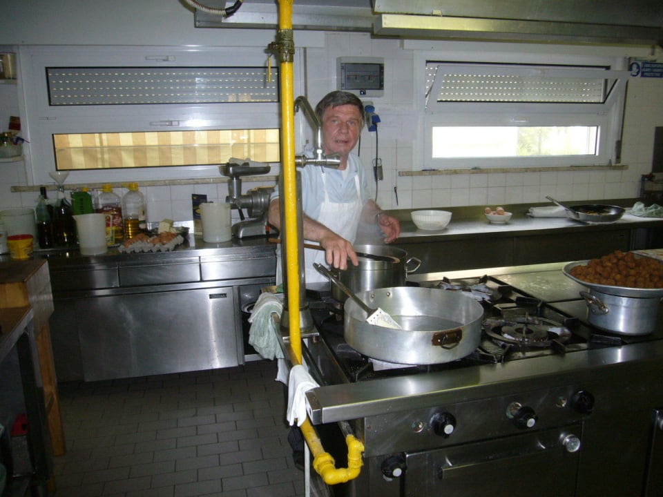 Giancarlo in seinem Reich Hotel Giamaika