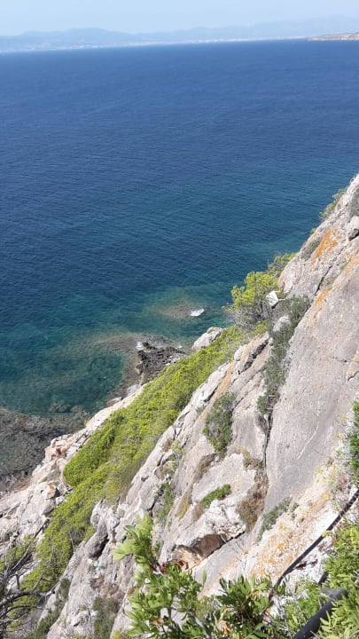 Blick von der Treppe zum Meer Sun Club Eldorado