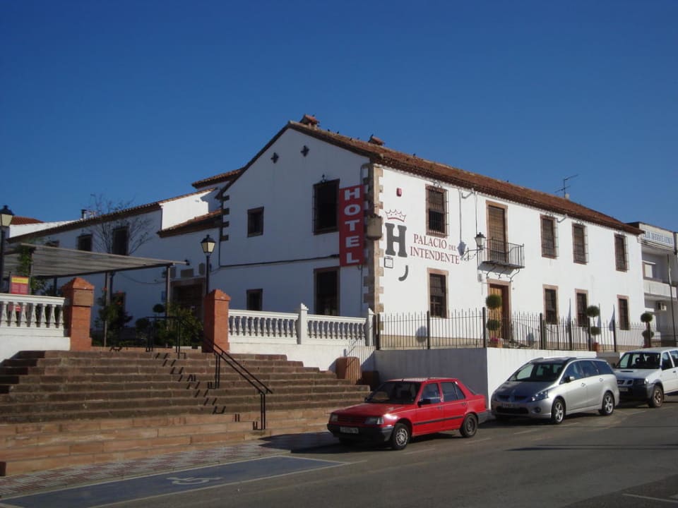 Blick von der Strasse auf das Hotel Hotel Palacio del Intendente