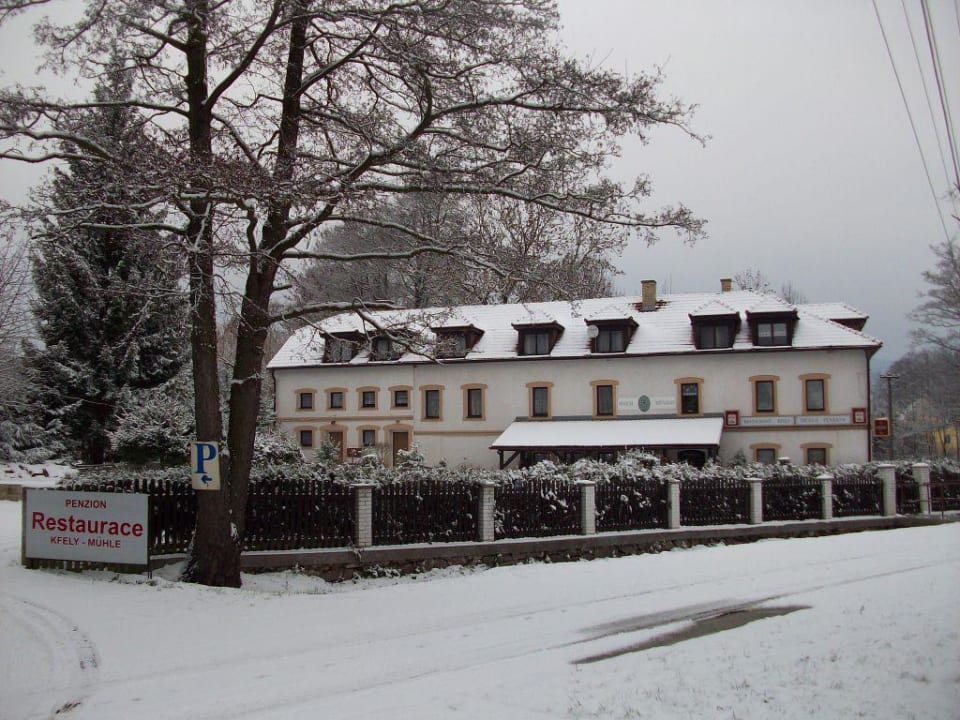 Aussenaufnahme Pension Kfely Mühle