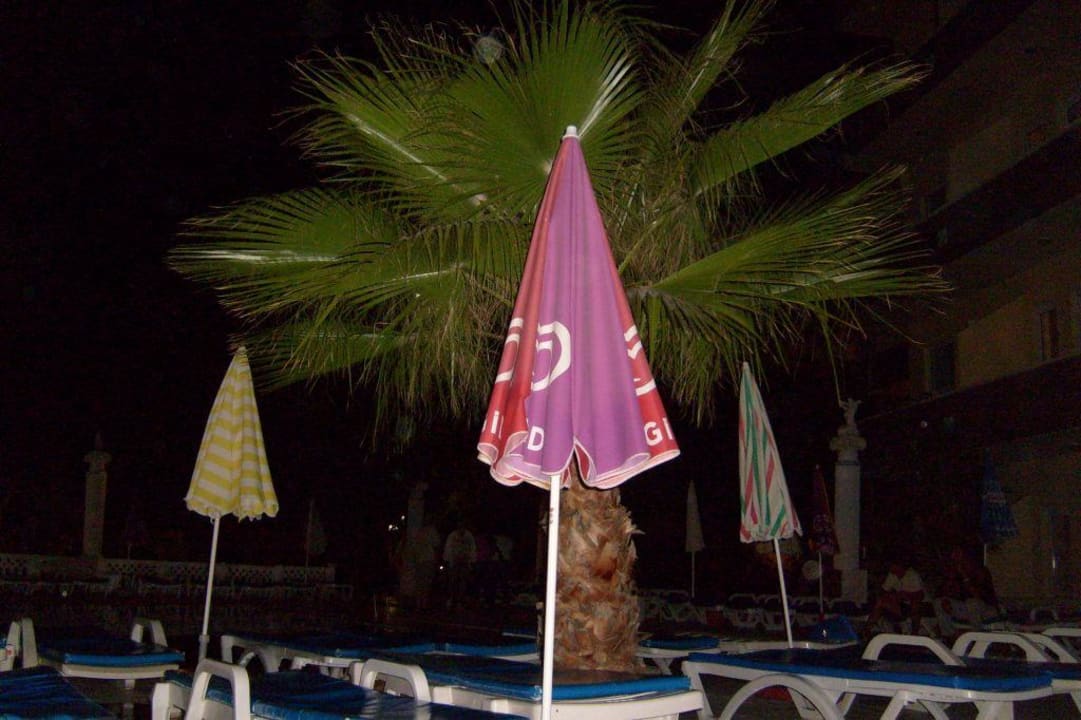 Pool bei Nacht Hotel Club Verano