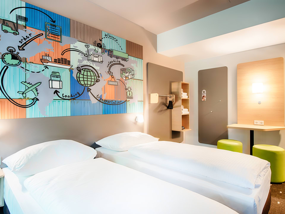 Zimmer B&B Hotel Stuttgart-Neckarhafen