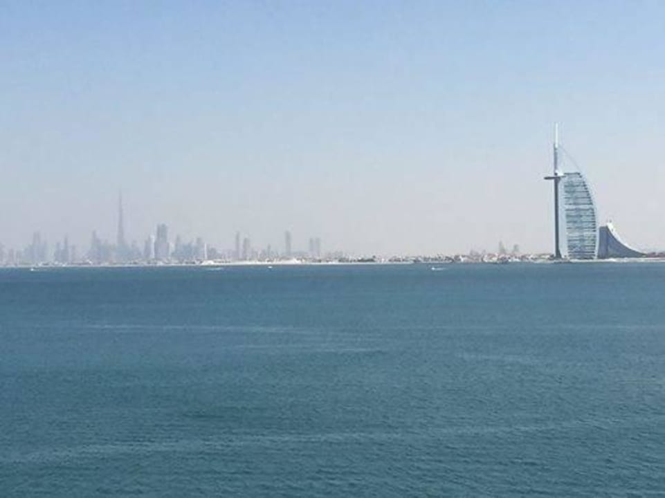 Blick von unserer Terrasse Waldorf Astoria Dubai Palm Jumeirah