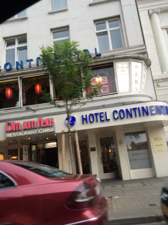 Restaurant direkt nebenan Hotel Continental Hamburg