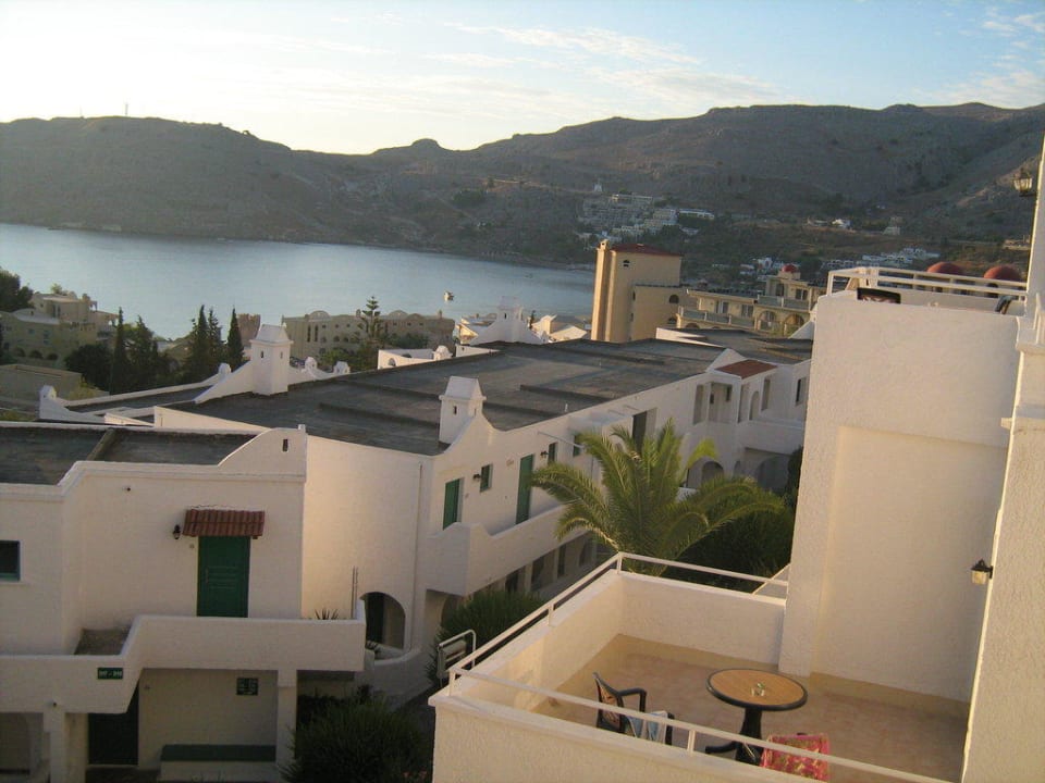 Вид с балкона Lindos Royal Resort