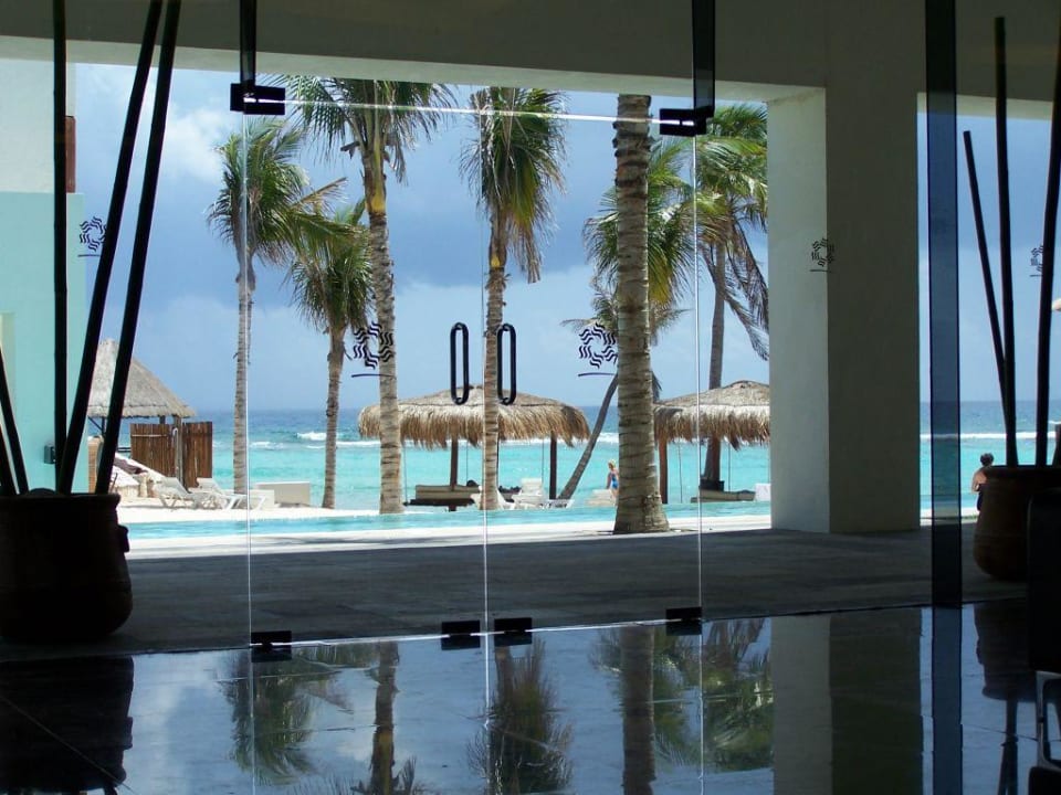 Blick von Lobby del Mar aufs Meer Grand Oasis Tulum Riviera - All Inclusive