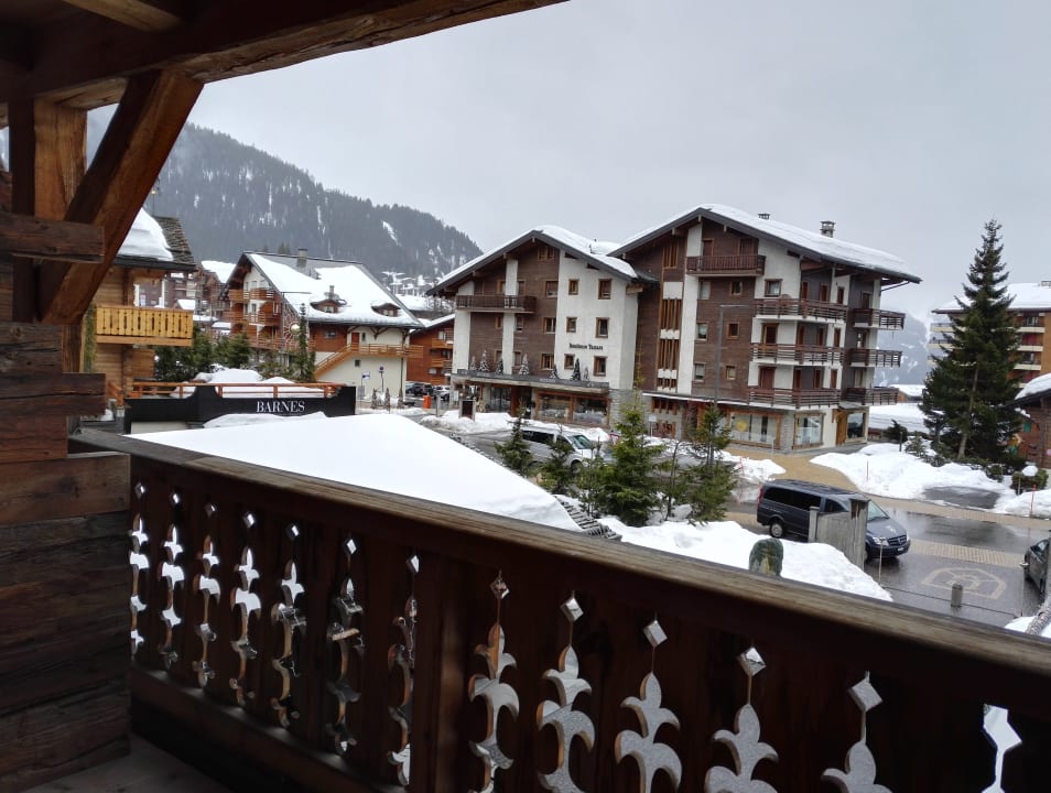 Ausblick Hotel la Cordée des Alpes