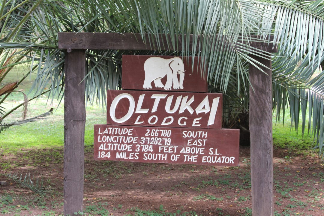 Eingangsbereich Ol Tukai Lodge