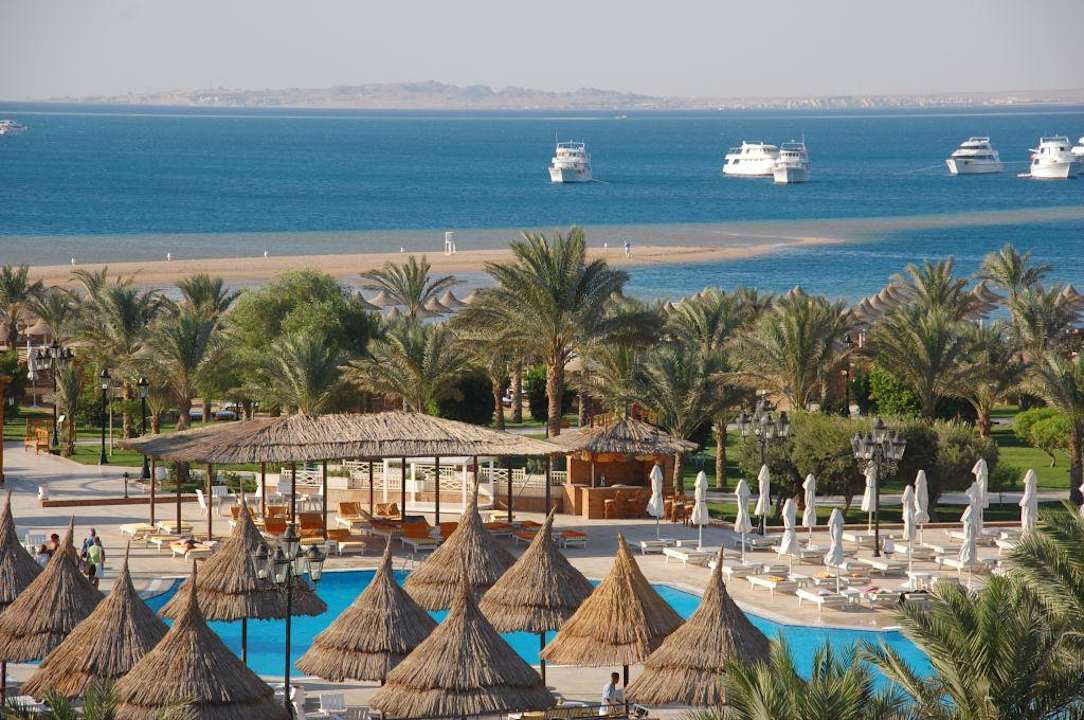 Blick vom Zimmer Siva Grand Beach