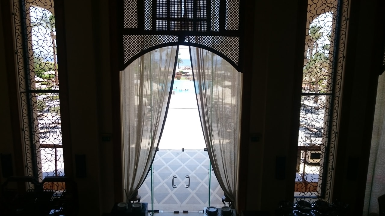 Ausblick Pickalbatros Palace Hotel-Port Ghalib