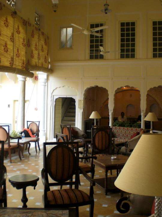 Schöne Lobby Hotel Mandawa Castle