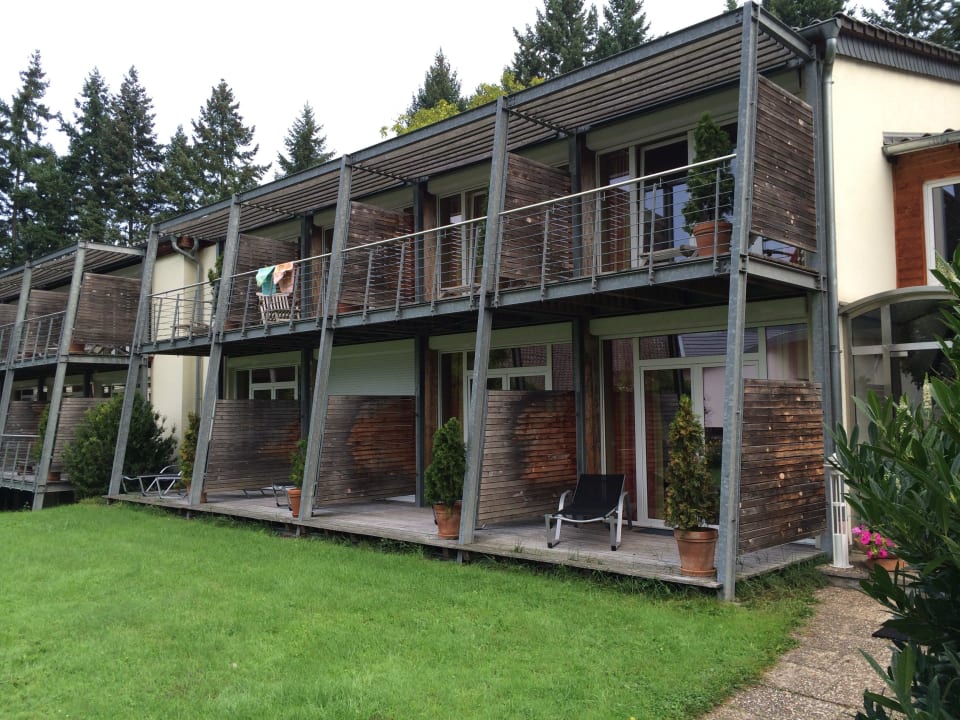 Eines der Gästehäuser Menschels Vitalresort