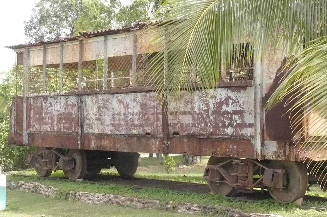 Rostobjekt aus der Zuckerrohrzeit Hotel Playa Pesquero
