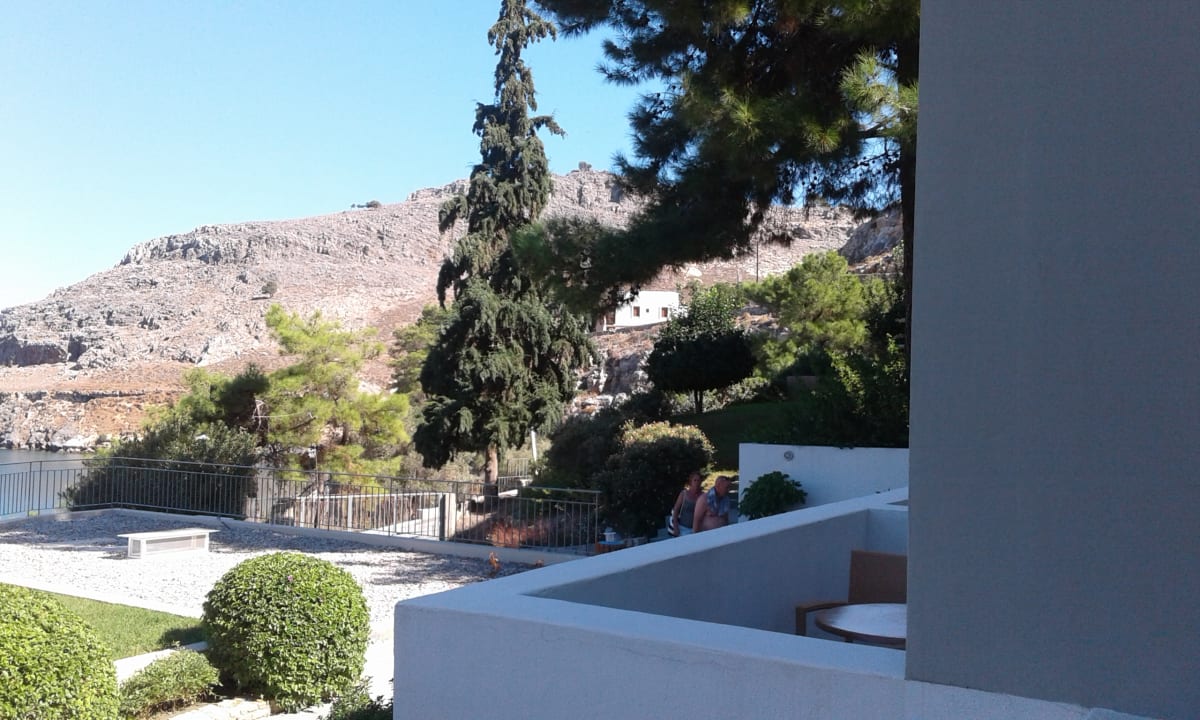 Ausblick Lindos Mare, Seaside Hotel