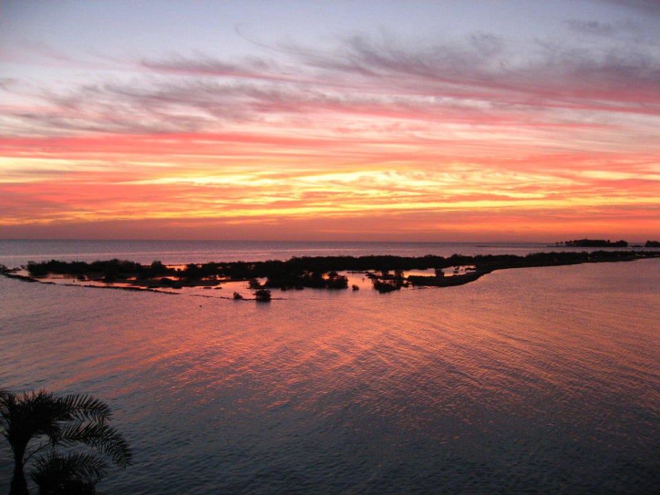 Zimmerausblick bei Sonnenaufgang...ein Traum! Hotel Three Corners Ocean View prestige - Adults only