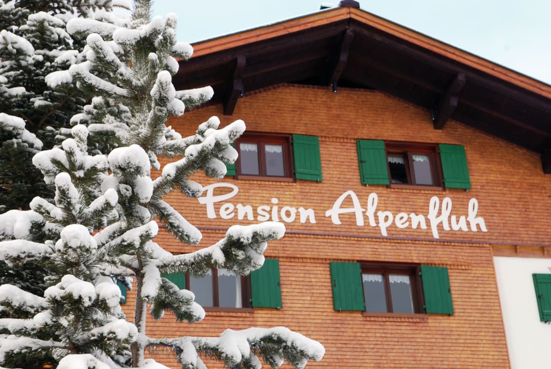Außenansicht Pension Alpenfluh