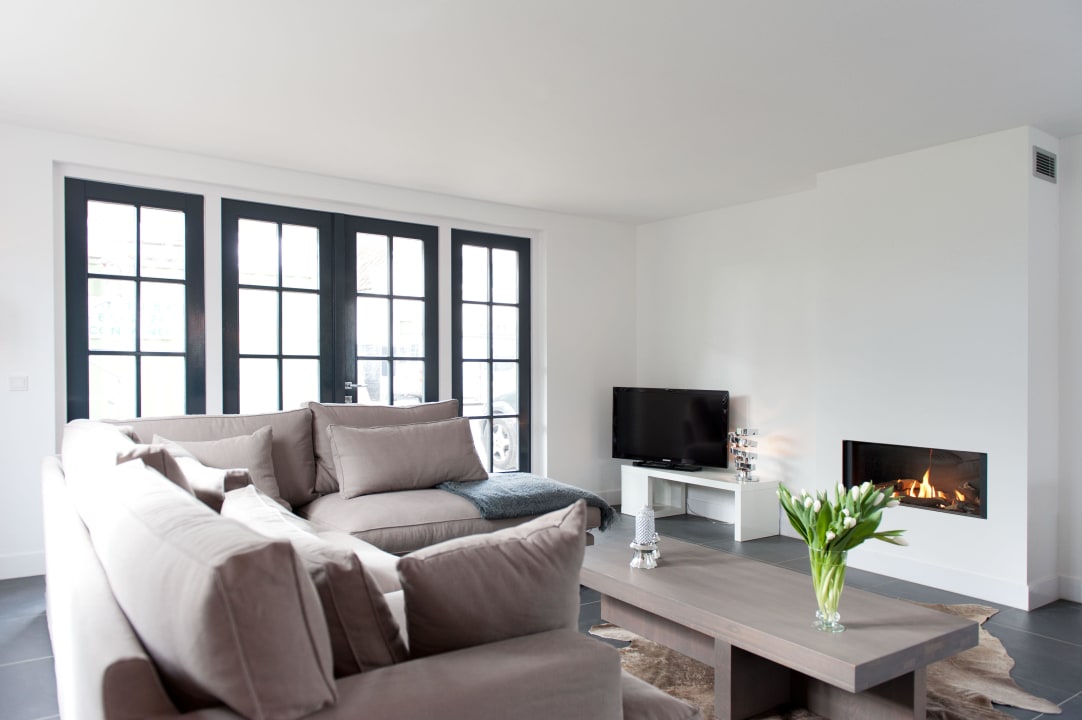 Living room streetside houses Apartments Najade Resort