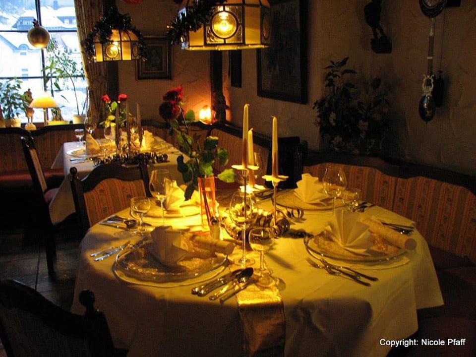 Silvester im Restaurant Pfaff Hotel Restaurant Pfaff