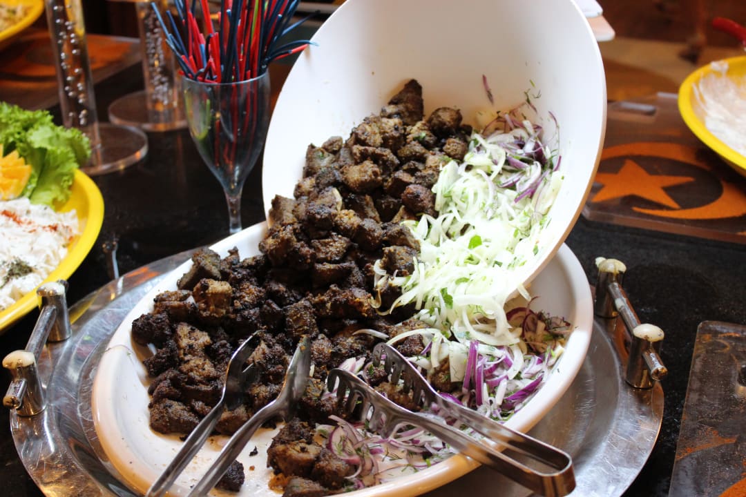 Gegrillte Leber Saphir Resort & Spa