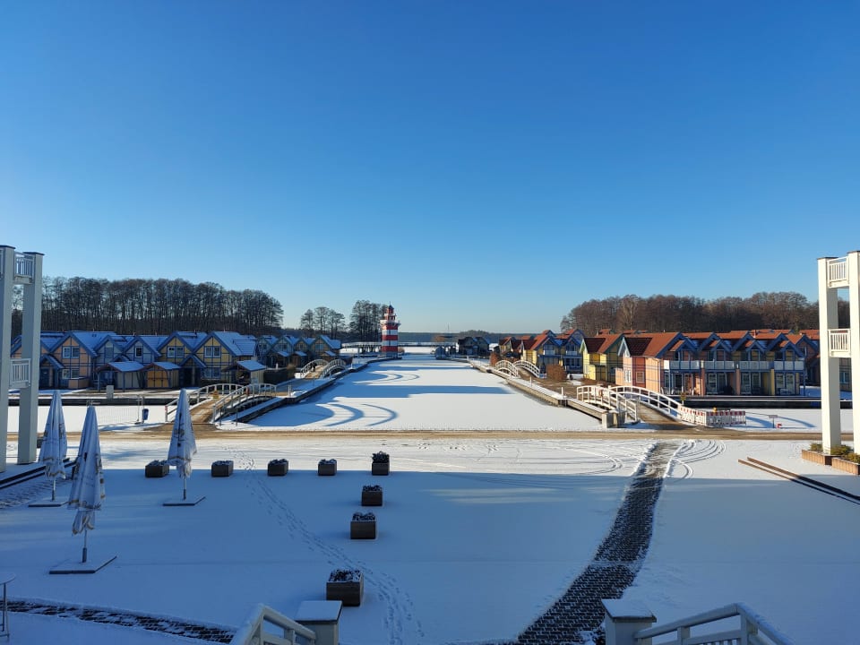 Außenansicht Precise Resort Hafendorf Rheinsberg