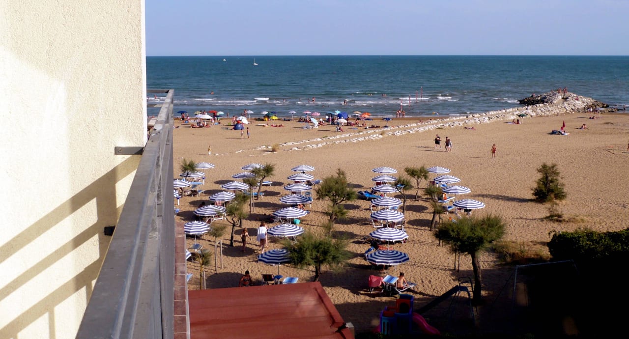 Blick vom Hotelzimmer Hotel Fenix