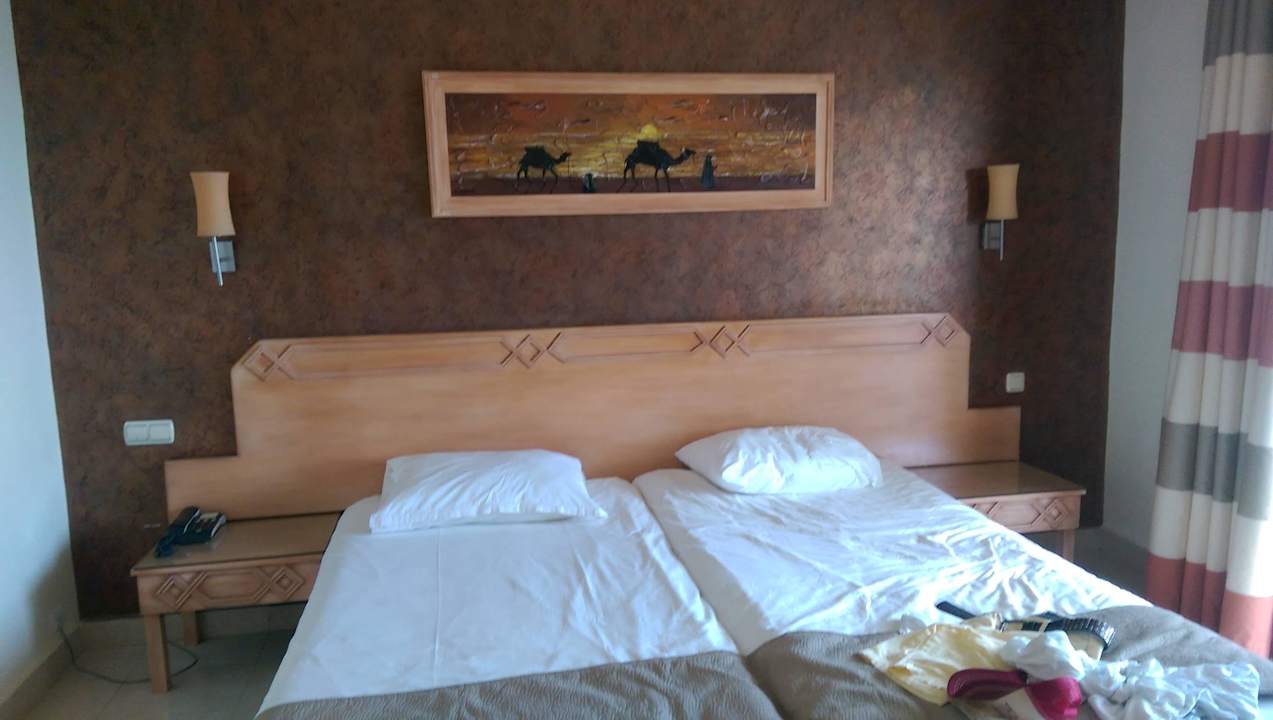 Doppelbett Zimmer mit Meerblick Mahdia Beach & Aquapark