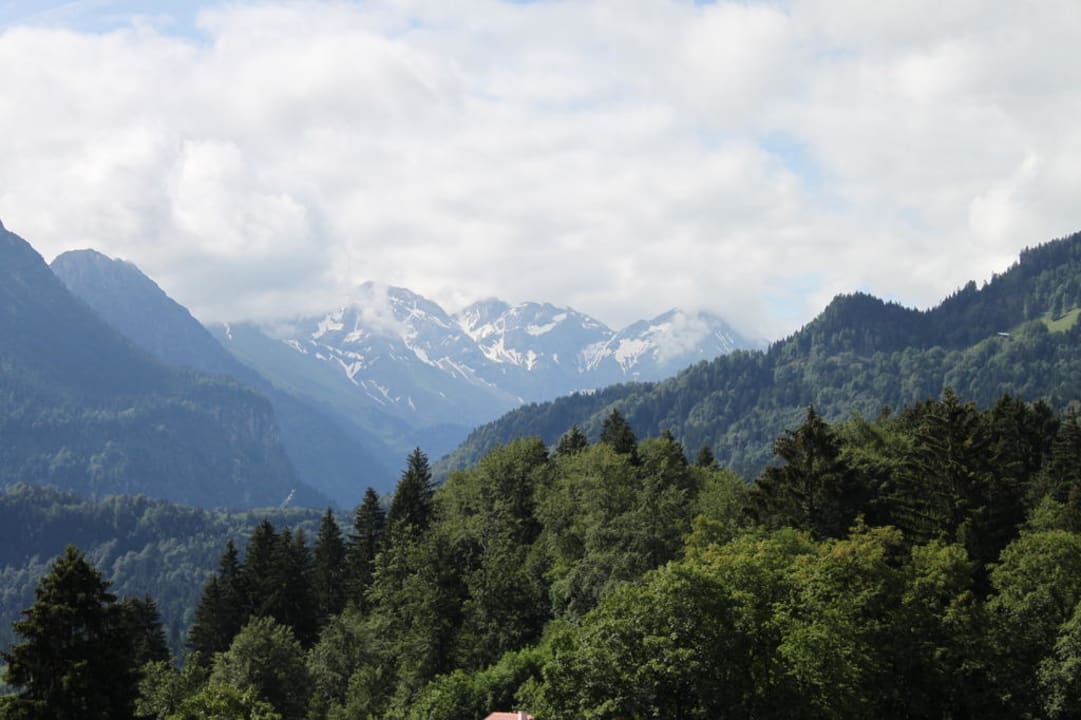 Ausblick vom Zimmer Hotel Oberstdorf