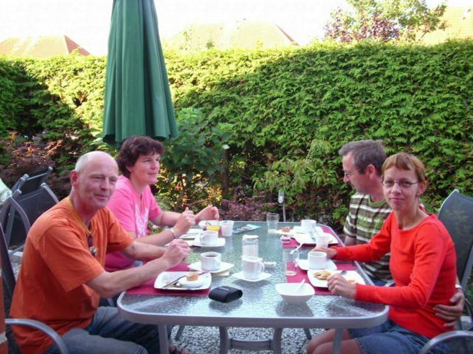 Super Frühstücksbuffet Pension Villa Strandläufer